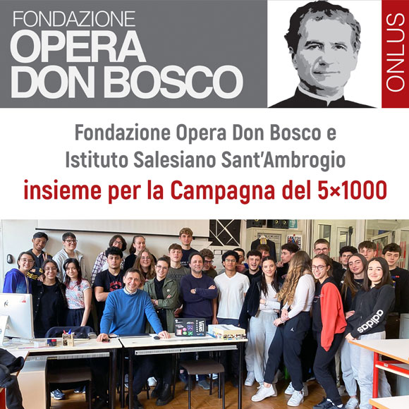 5 x 1000 Opera don Bosco Onlus - Salesiani Milano