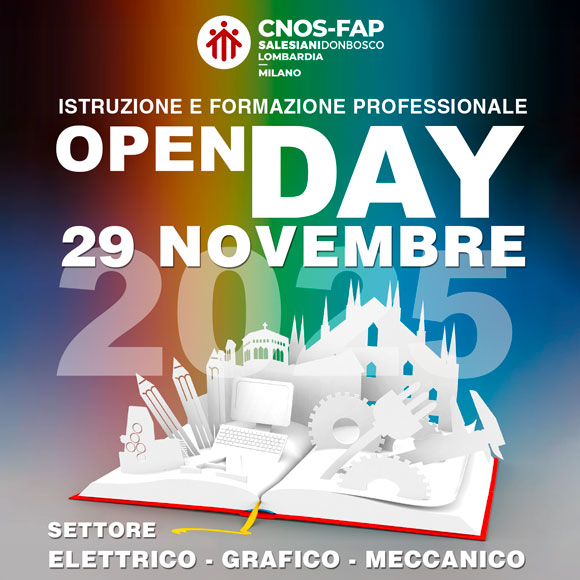 Open Day 2025 Formazione Professionale Cnos Fap - Salesiani Milano