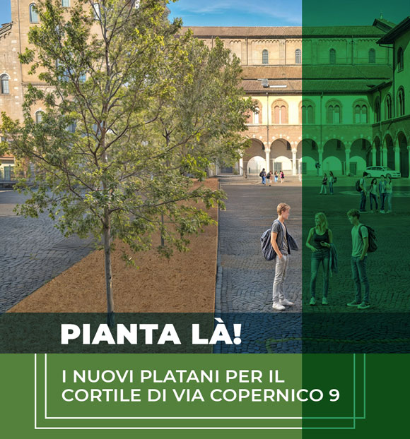 Nuovi alberi in via Copernico 9 - Salesiani Milano