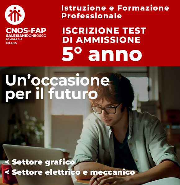 Open Day 5 anno Formazione Professionale - Salesiani Milano