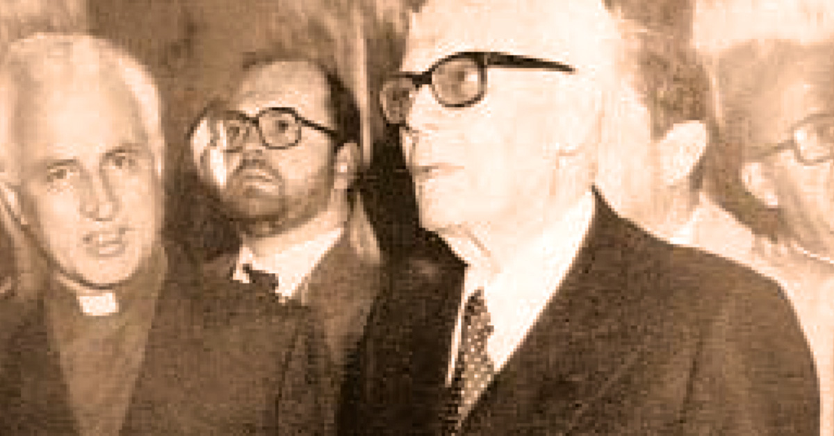 25 aprile 1945: il Presidente della Repubblica Sandro Pertini in visita all'Istituto Salesiano S. Ambrogio