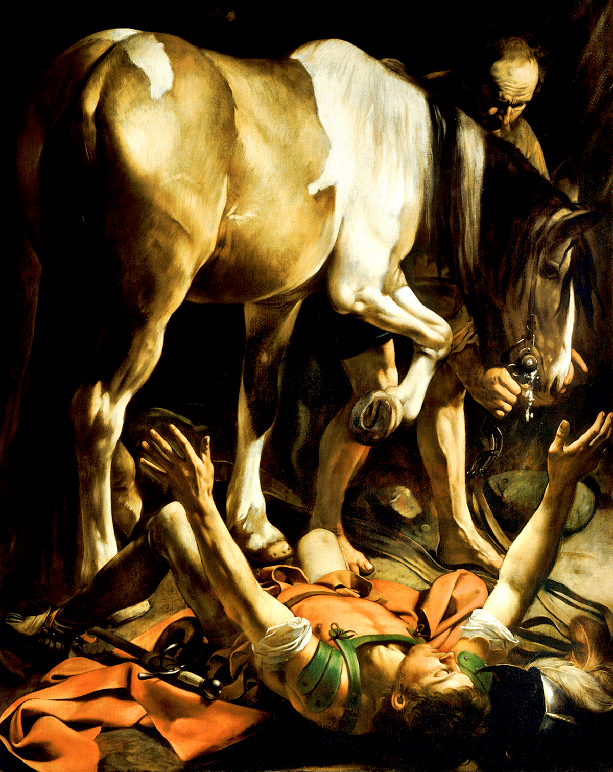 Caravaggio. Conversione di San Paolo, 1660-1601, Santa Maria del Popolo, Roma - Salesiani Milano