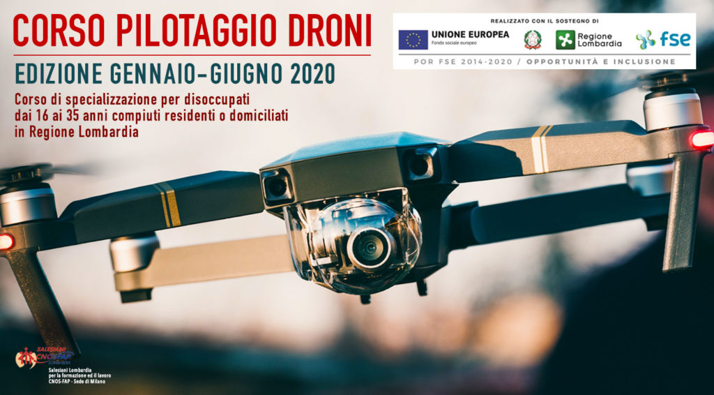 Corso Pilotaggio Droni - Salesiani Milano