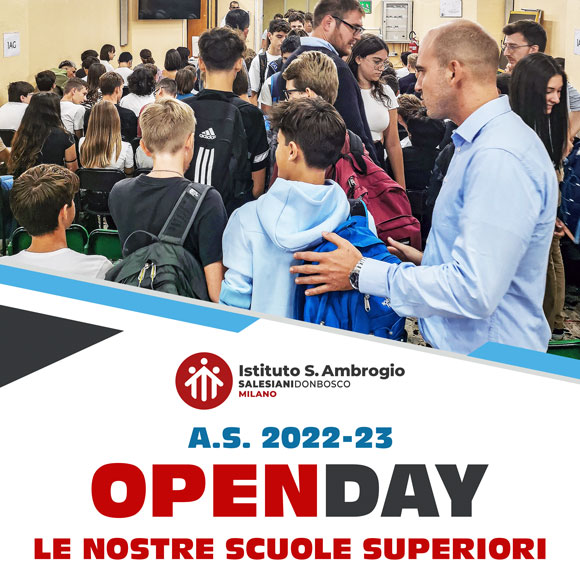 Open Day 2022 Scuole Superiori a Milano - Salesiani Milano