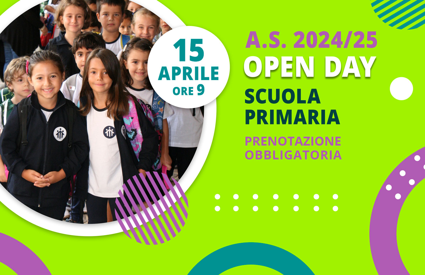 Open Day Scuola Primaria a Milano - Salesiani Milano