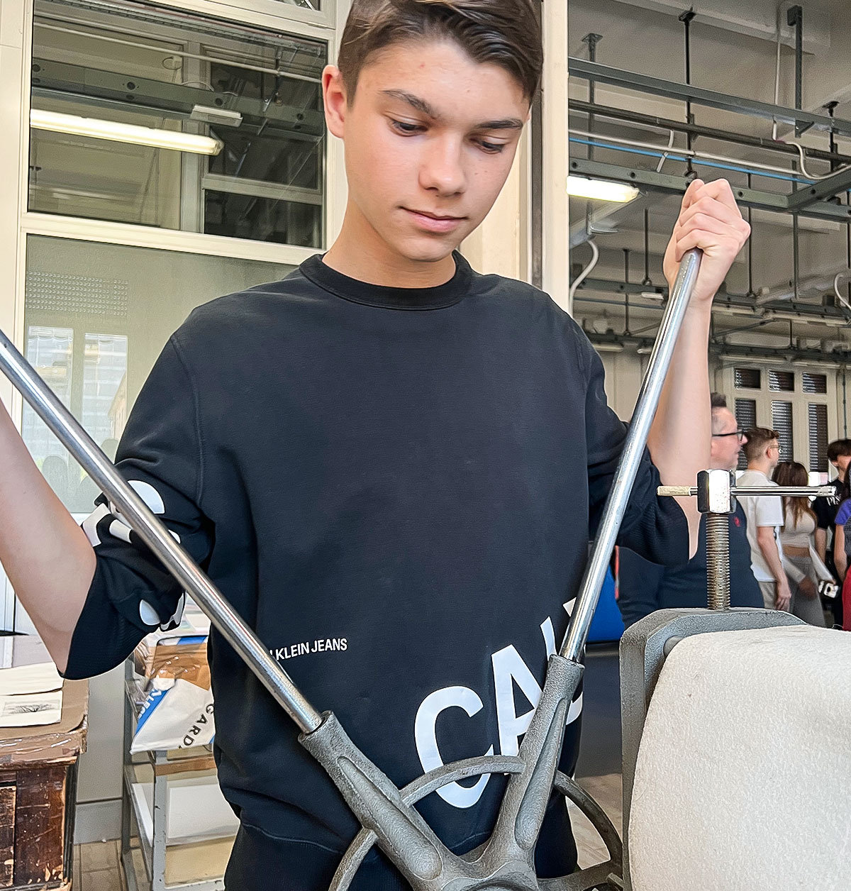 Laboratorio di calcografia - Salesiani Milano